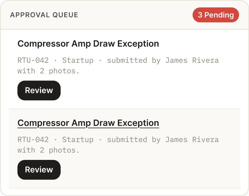 approval queue approval queue